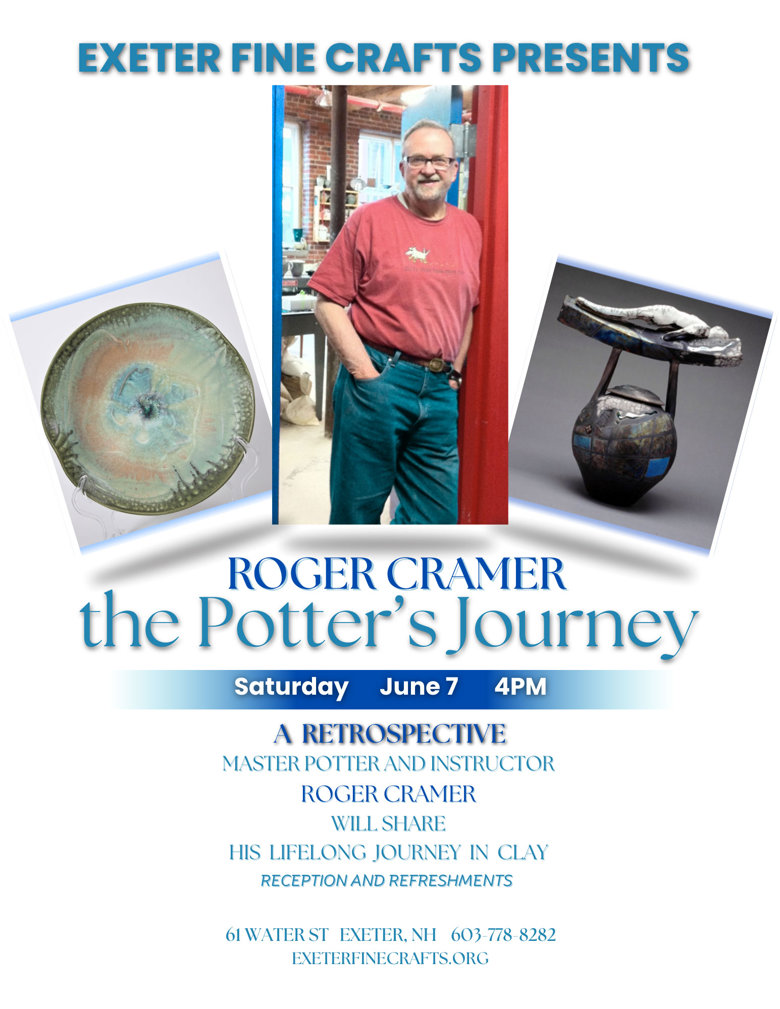 Roger Cramer Retrospective Flyer